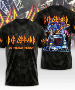 Def Leppard The World Tour 2025 Limited Edition Music Rock Band 3D T-shirt Gifts