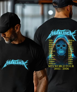 Alternative view of M72 World Tour 2025 - 2026 Tshirt, Metallica Tour Australia 2025 T-Shirt