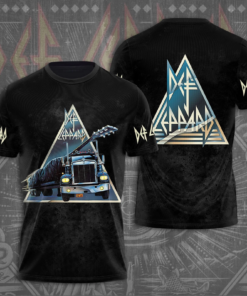 Def Leppard Band The World Tour Music Rock Band 3D shirt