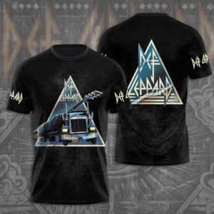 Def Leppard Band The World Tour Music Rock Band 3D shirt