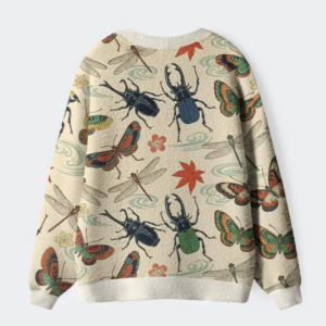 Alternative view of Insect World Ugly Cardigan Sweater