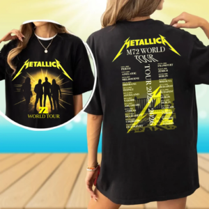 Metallica M72 World Tour 2025-2026 TShirt, Sweatshirt, Hoodie