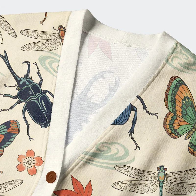 Insect World Ugly Cardigan Sweater - Image 3