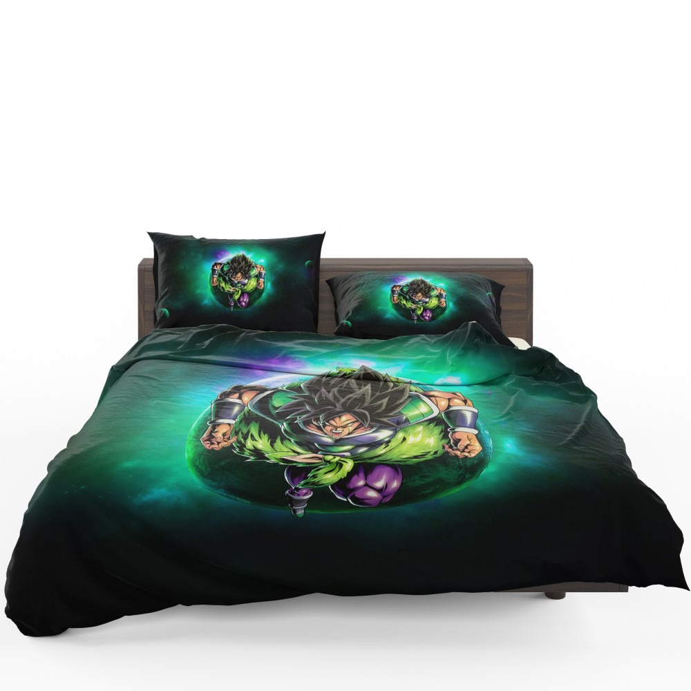 Dragon Ball Super Broly Movie Bedding Set - Custom Bedding Set