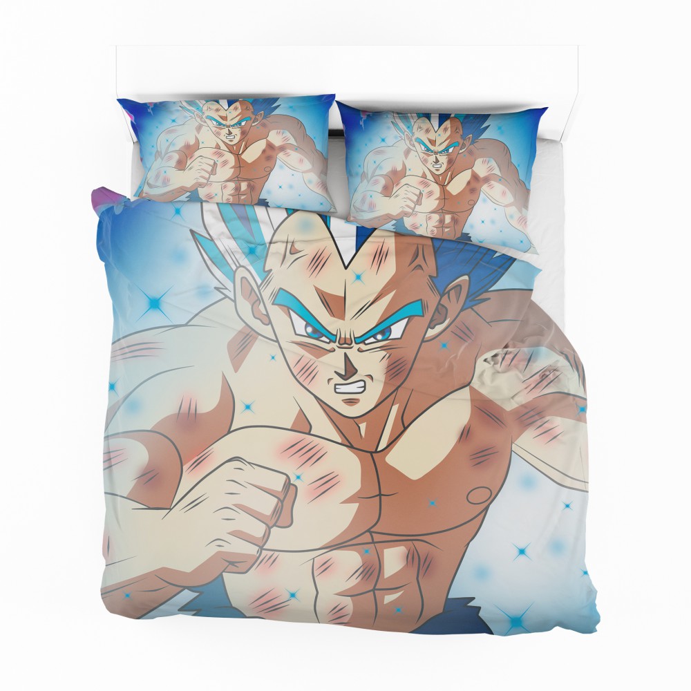 Alternative view of Dragon Ball Vegeta Anime Boy Bedding Set - Custom Bedding Set