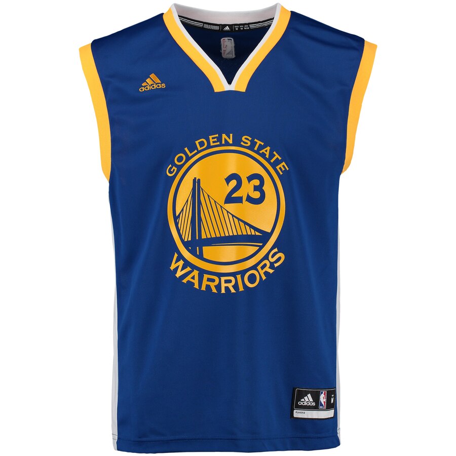 Alternative view of Draymond Green Golden State Warriors Adidas Replica Basketball Jersey - Royal