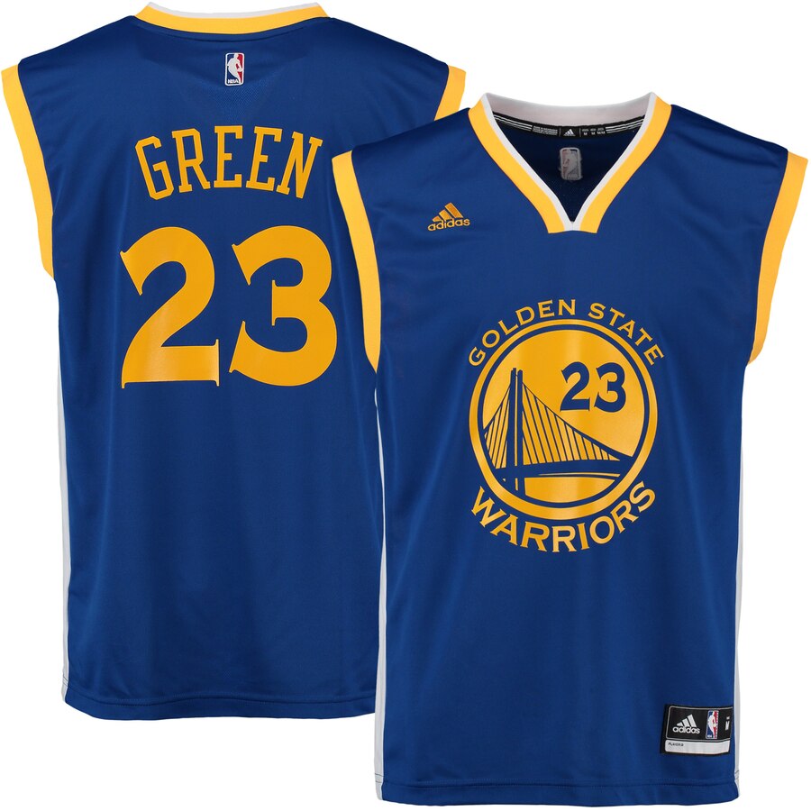 Draymond Green Golden State Warriors Adidas Replica Basketball Jersey - Royal