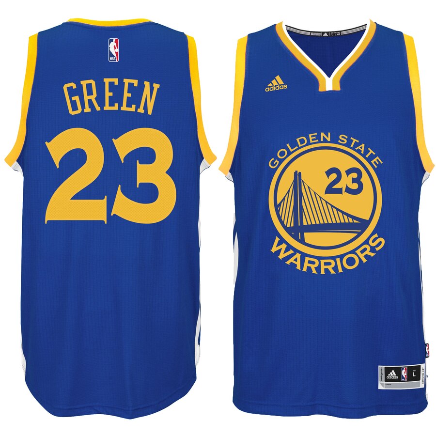 Draymond Green Golden State Warriors Adidas Road Swingman Climacool Basketball Jersey - Royal