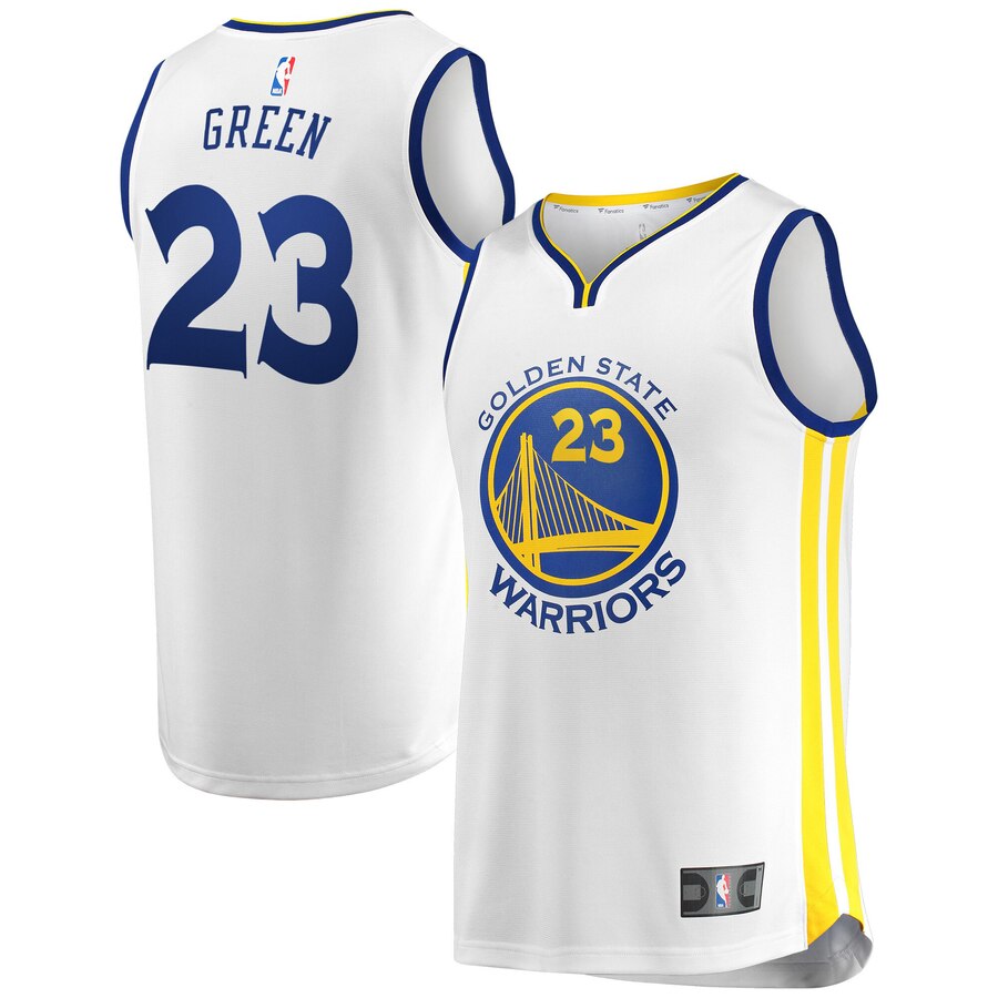 Draymond Green Golden State Warriors Fanatics Branded Fast Break Replica Basketball Jersey - Association Edition - White