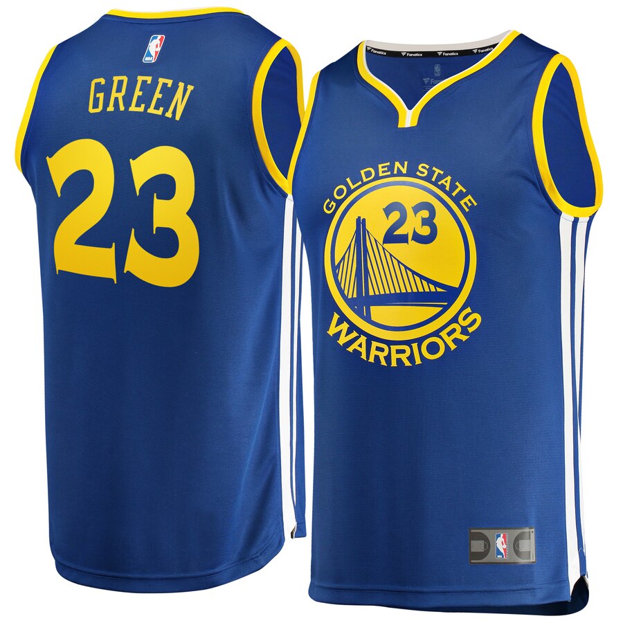 Draymond Green Golden State Warriors Fanatics Branded Fast Break Replica Basketball Jersey Royal - Icon Edition