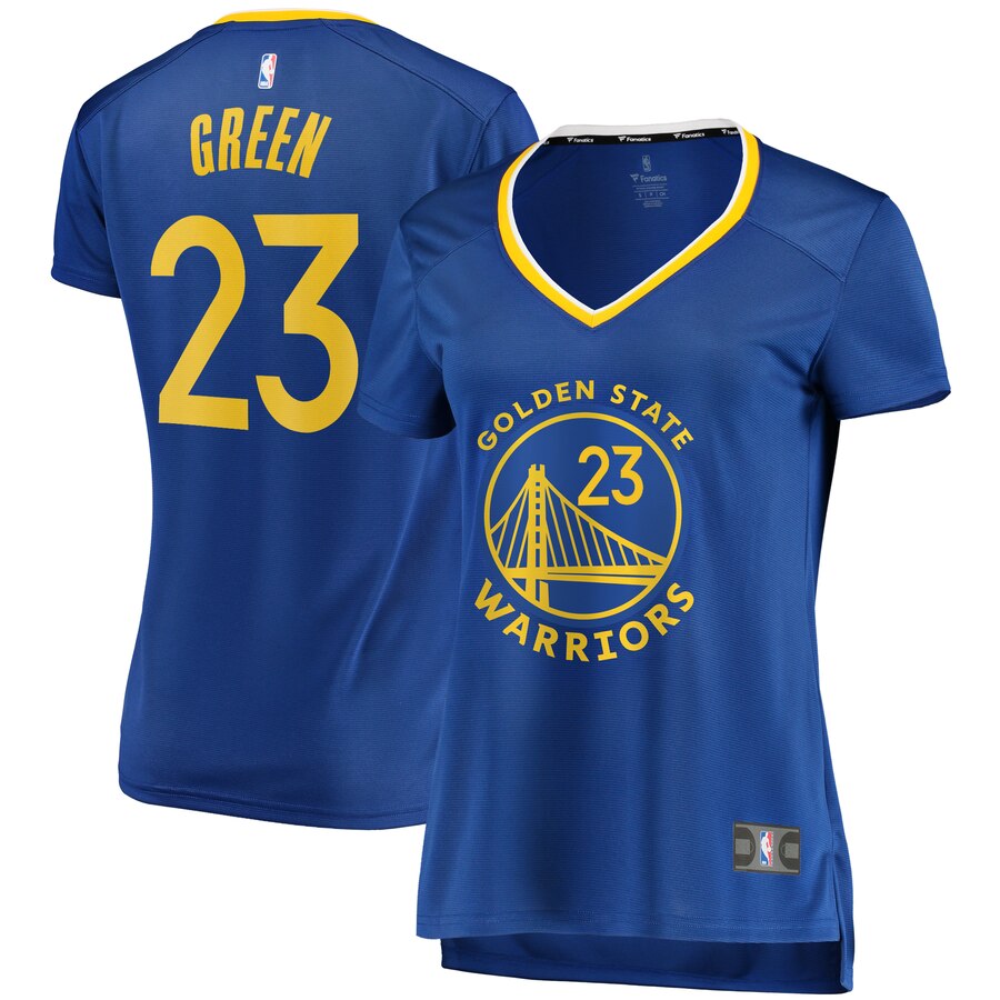 Draymond Green Golden State Warriors Fanatics Branded Women's Fast Break Replica Player Basketball Jersey - Icon Edition - Royal
