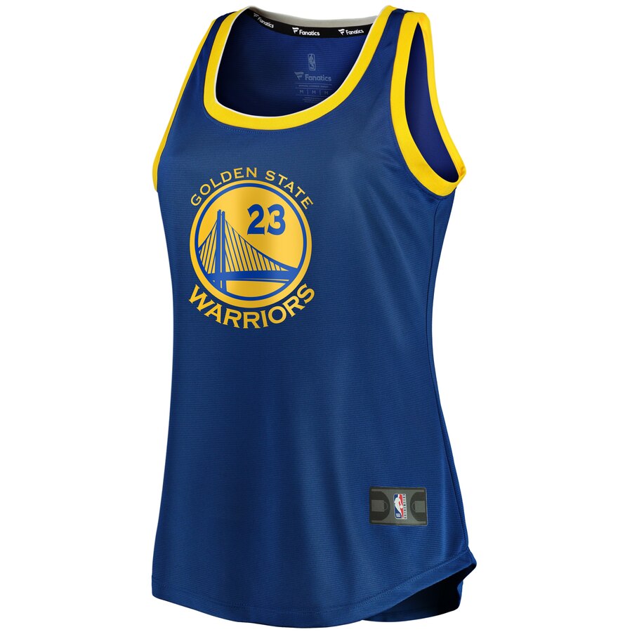 Alternative view of Draymond Green Golden State Warriors Fanatics Branded Women's Fast Break Tank Basketball Jersey - Icon Edition - Royal