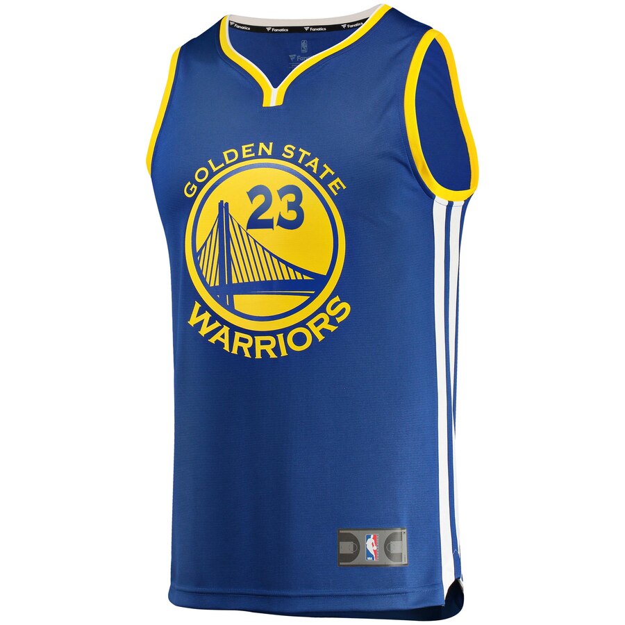 Alternative view of Draymond Green Golden State Warriors Fanatics Branded Youth Fast Break Replica Basketball Jersey Royal - Icon Edition