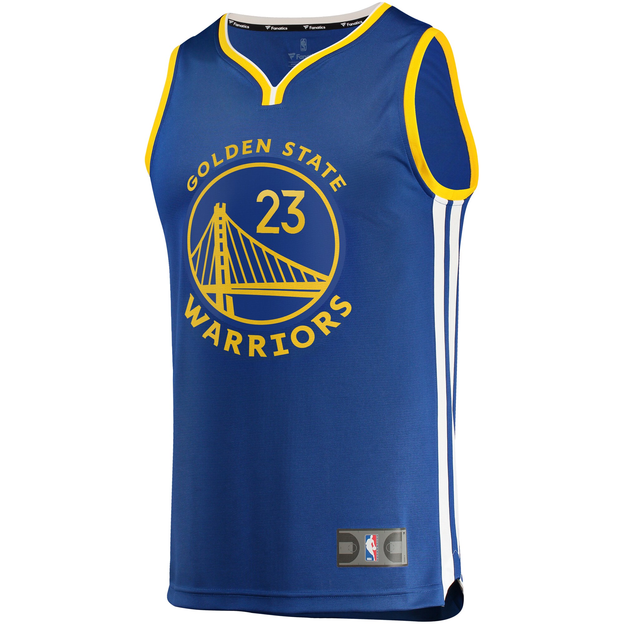 Alternative view of Draymond Green Golden State Warriors Fanatics Youth Fast Break Player Replica Basketball Jersey - Icon Edition - Royal