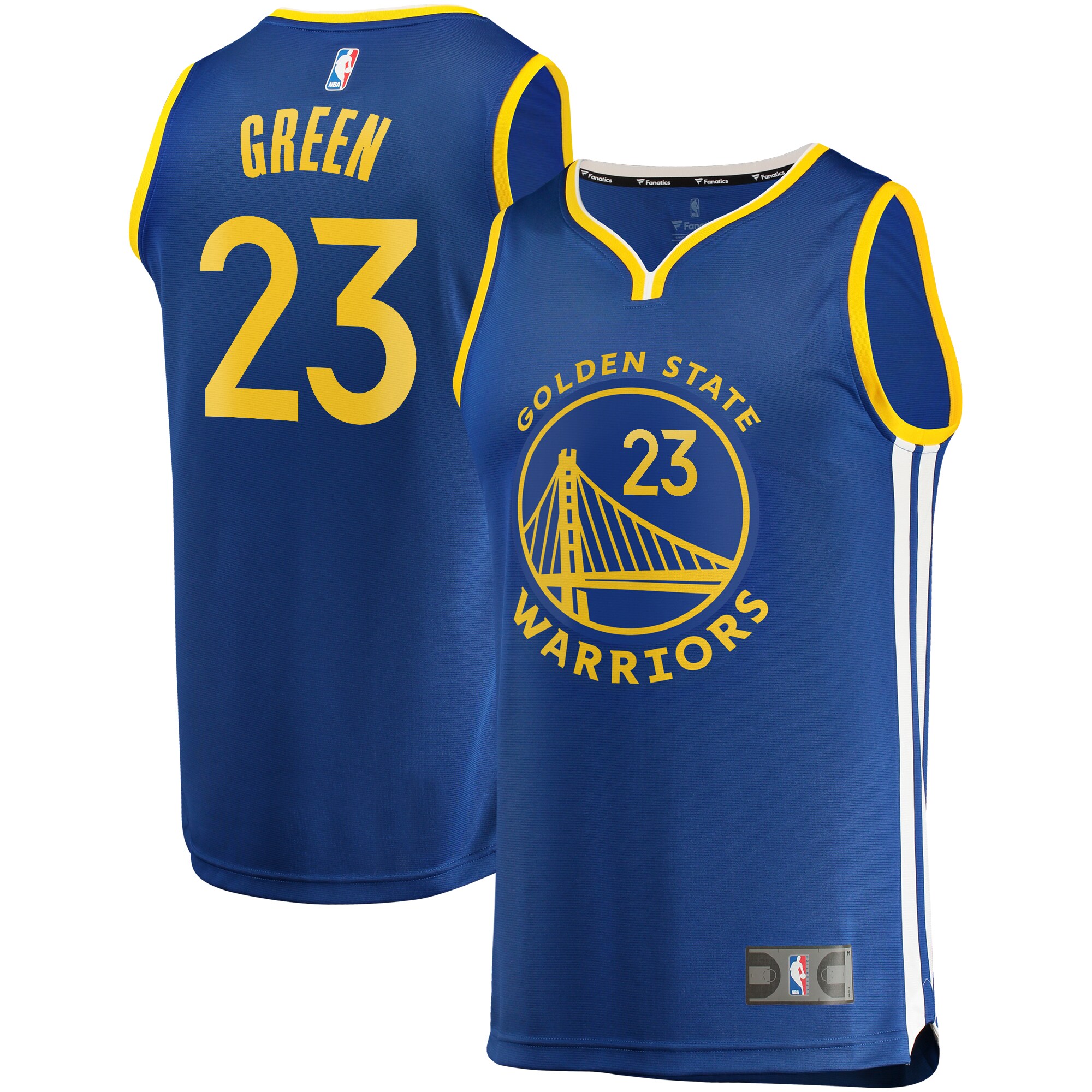 Draymond Green Golden State Warriors Fanatics Youth Fast Break Player Replica Basketball Jersey - Icon Edition - Royal