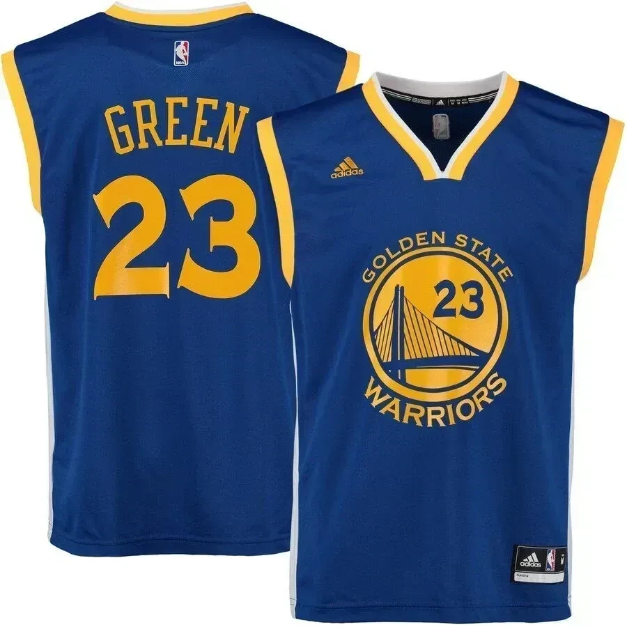 Draymond Green Golden State Warriors Basketball Jersey - Royal - JS851 