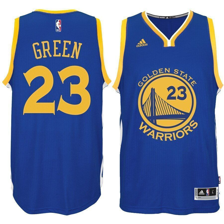 Draymond Green Golden State Warriors Road Swingman Climacool Basketball Jersey - Royal - JS785 