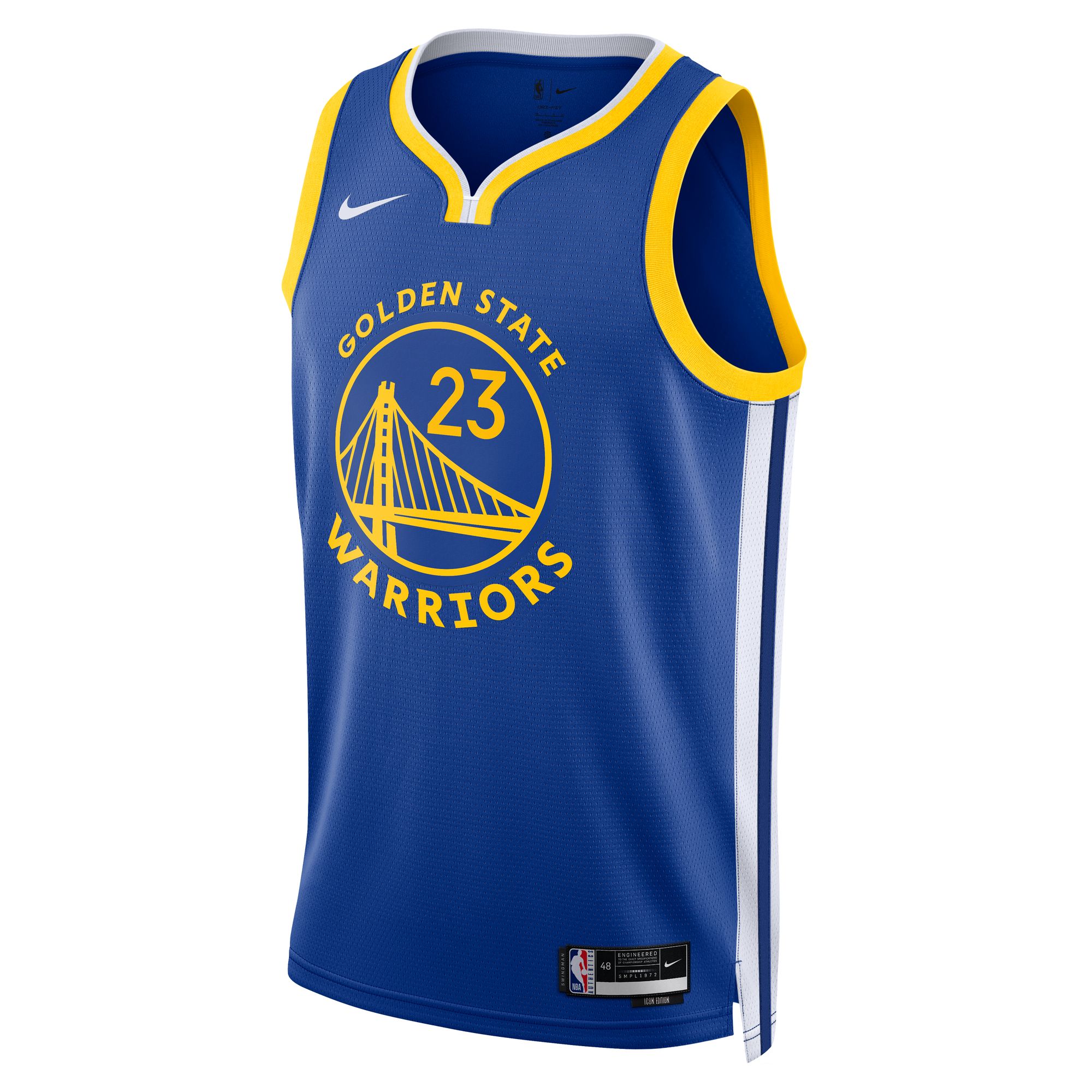 Alternative view of Draymond Green Golden State Warriors Unisex Swingman Basketball Jersey - Icon Edition - Royal