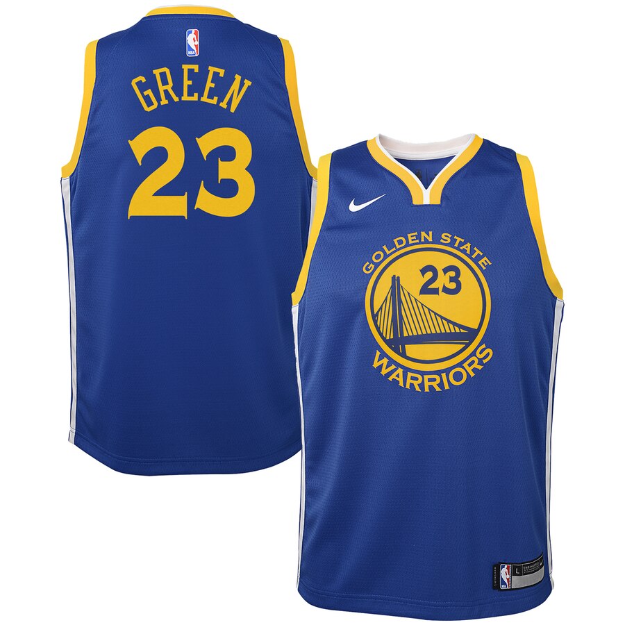Draymond Green Golden State Warriors Youth Swingman Basketball Jersey - Royal