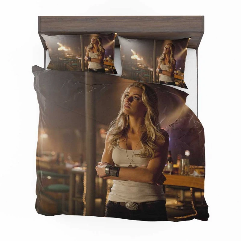 Alternative view of Drive Angry Movie Amber Heard Bedding Set - Custom Bedding Set