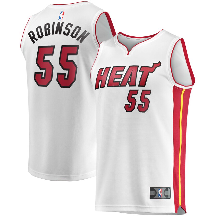 Duncan Robinson Miami Heat Fanatics Branded Fast Break Player Basketball Jersey - Association Edition - White