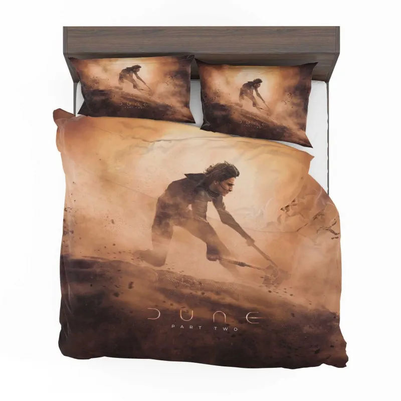 Alternative view of Dune Part 2 The Rise Of Paul Atreides Bedding Set - Custom Bedding Set