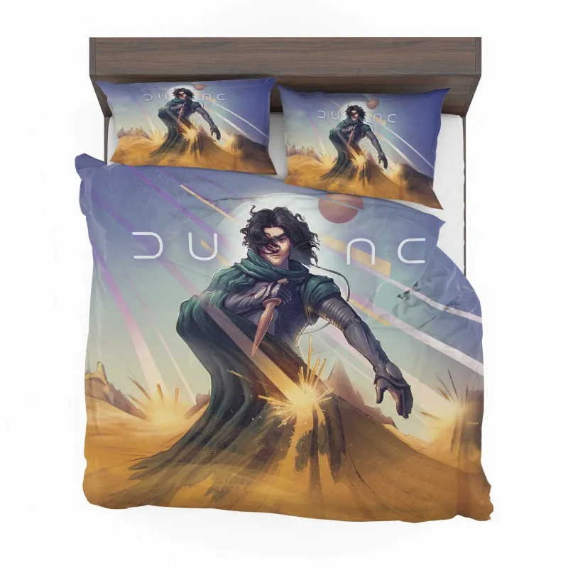 Alternative view of Dune Part Two The Desert Legacy Bedding Set - Custom Bedding Set