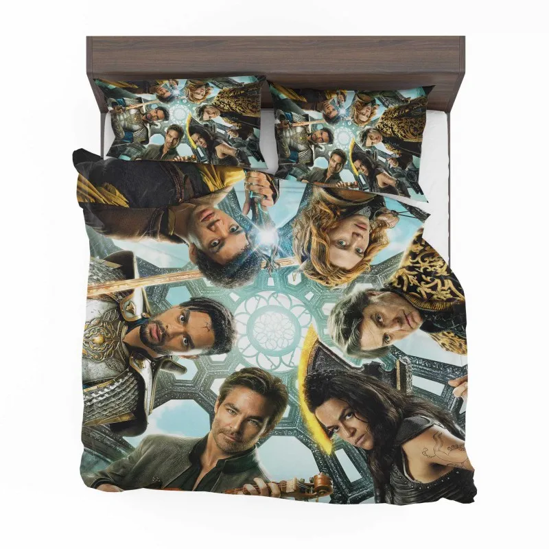 Alternative view of Dungeons And Dragons Honor Among Thieves Bedding Set - Custom Bedding Set