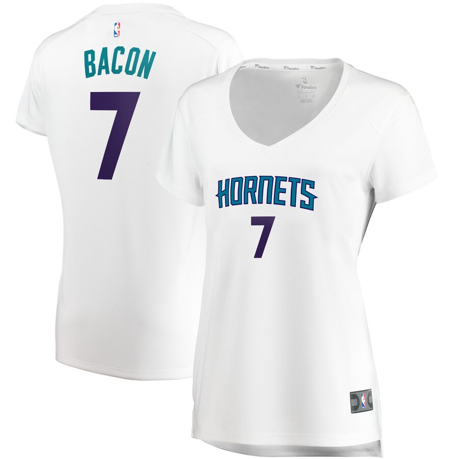 Dwayne Bacon Charlotte Hornets Fanatics Branded Women's Fast Break Replica Player Basketball Jersey - Association Edition - White