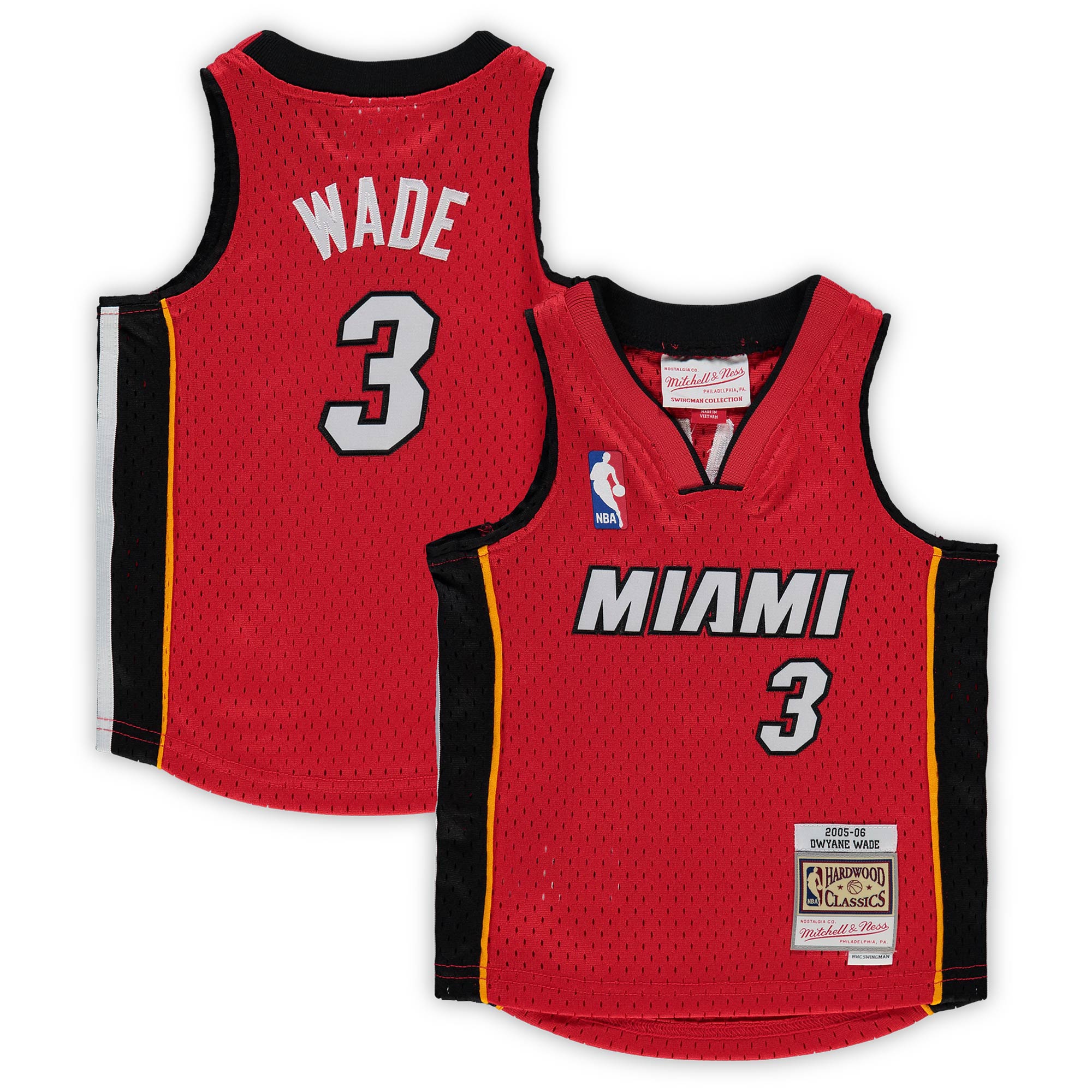 Dwyane Wade Miami Heat Mitchell & Ness Infant 2005/06 Hardwood Classics Player Basketball Jersey - Red