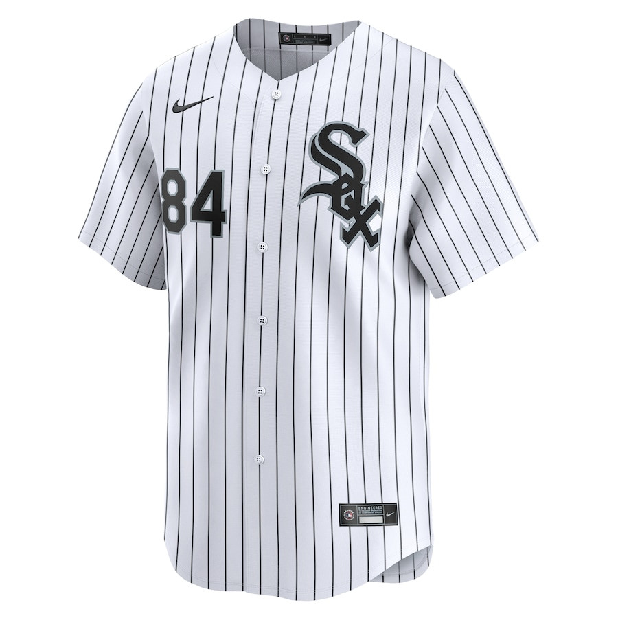 Alternative view of Dylan Cease 84 Chicago White Sox Home Limited Player Men Baseball Jersey - White