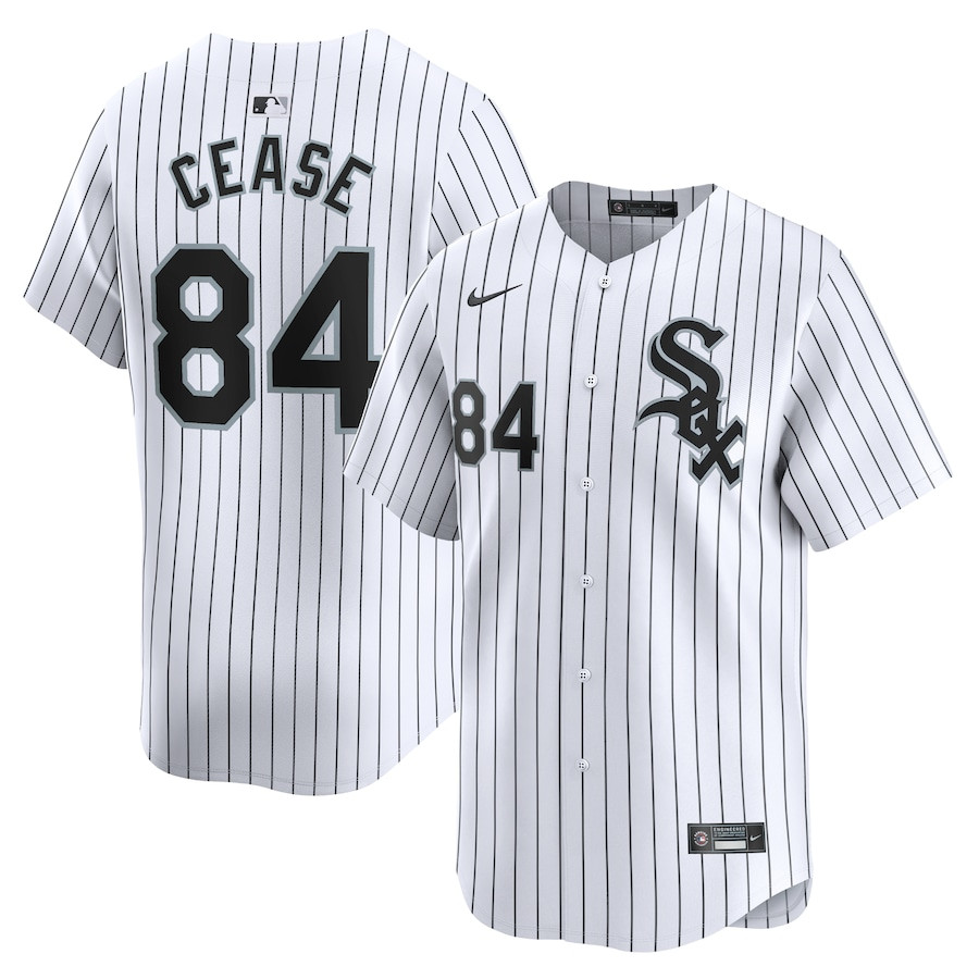 Dylan Cease 84 Chicago White Sox Home Limited Player Men Baseball Jersey - White