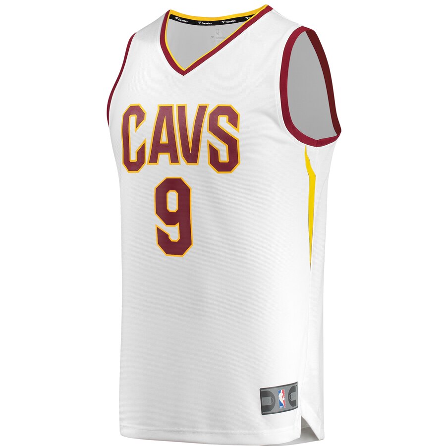 Alternative view of Dylan Windler Cleveland Cavaliers Fanatics Branded Youth Fast Break Replica Basketball Jersey White - Association Edition