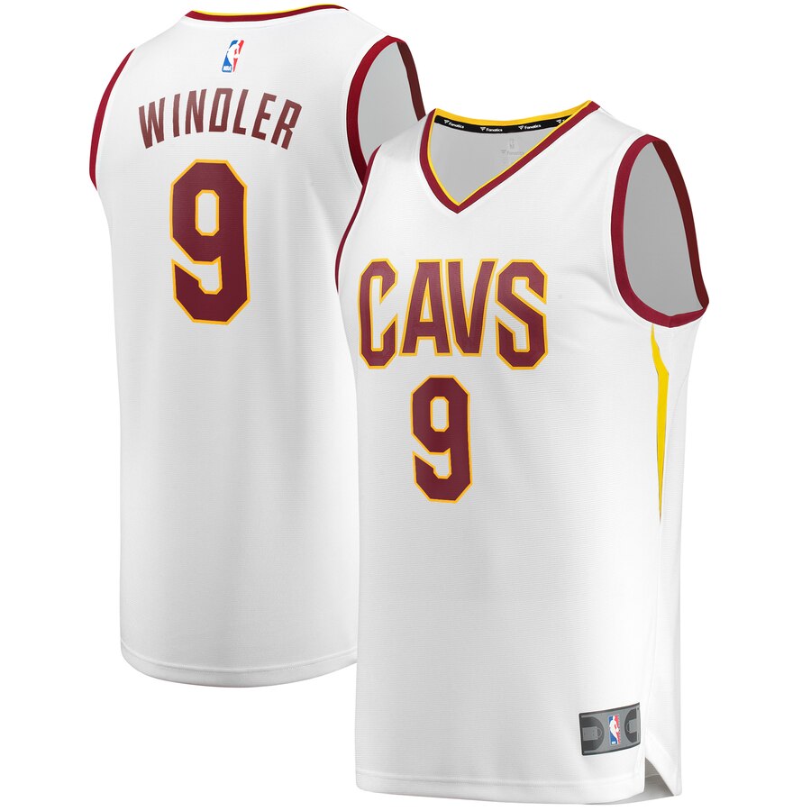 Dylan Windler Cleveland Cavaliers Fanatics Branded Youth Fast Break Replica Basketball Jersey White - Association Edition