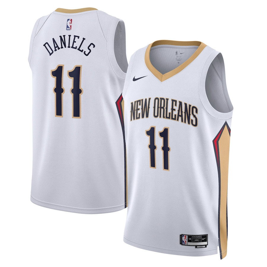 Dyson Daniels 11 New Orleans Pelicans Unisex Swingman Basketball Jersey - Association Edition - White - JS930 