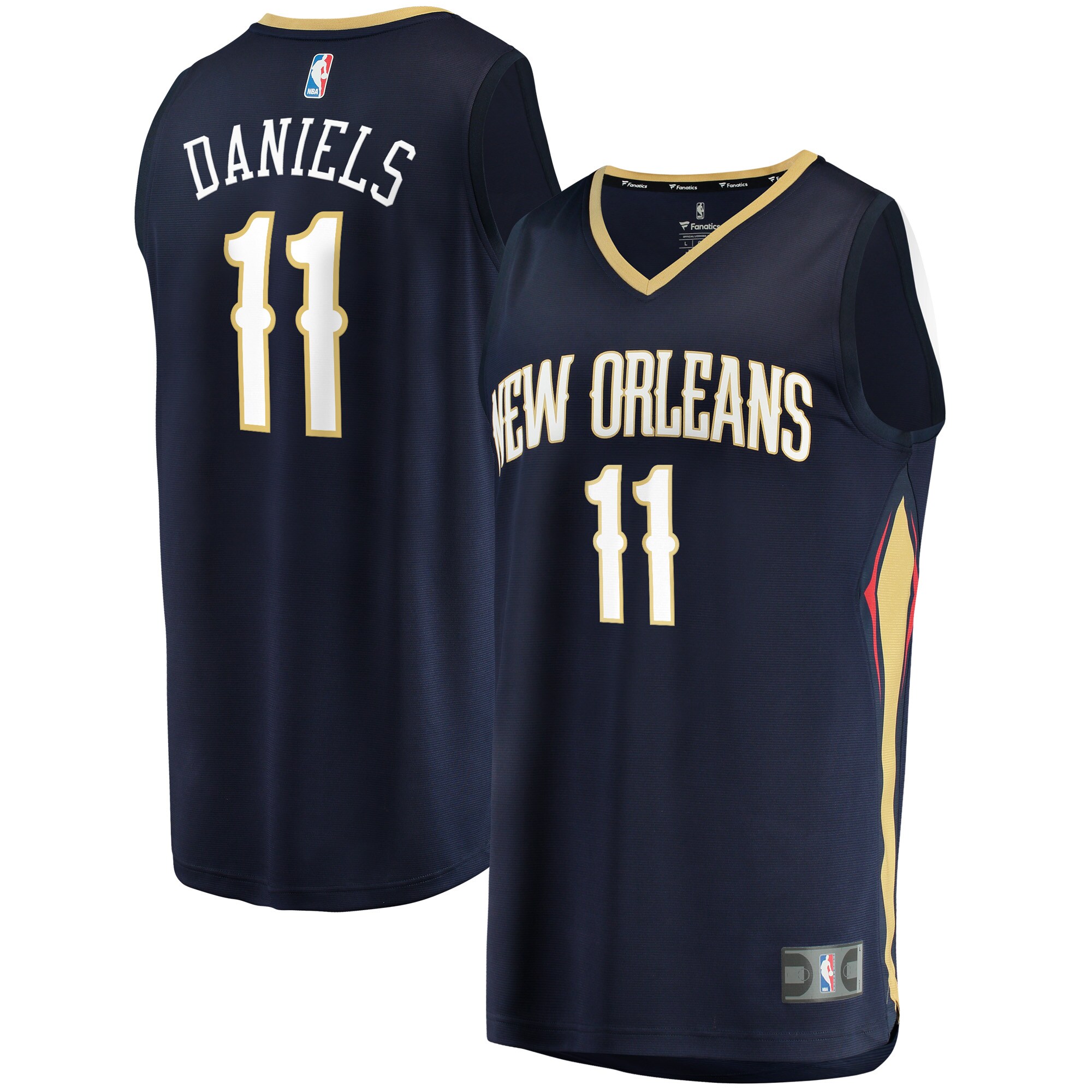 Dyson Daniels New Orleans Pelicans Fanatics Youth Fast Break Replica Basketball Jersey - Icon Edition - Navy