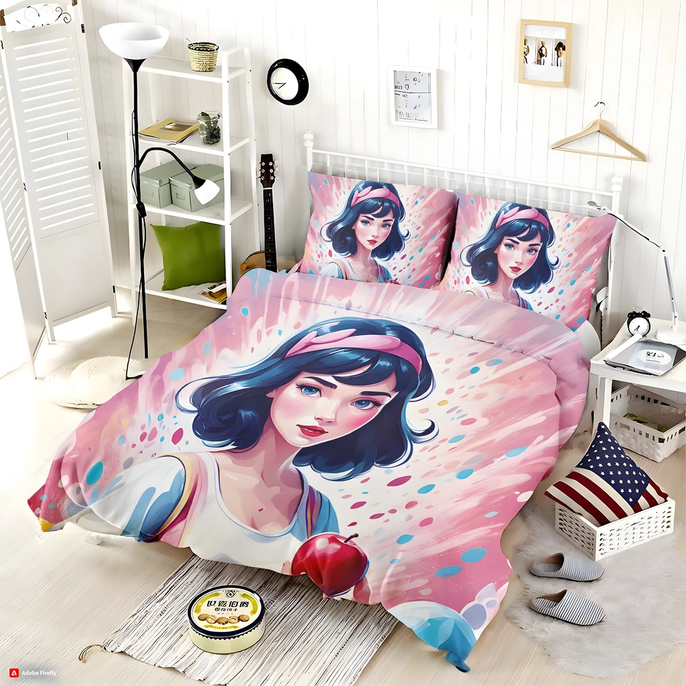 Alternative view of Easter Princess Comforter Set - Custom Bedding Set