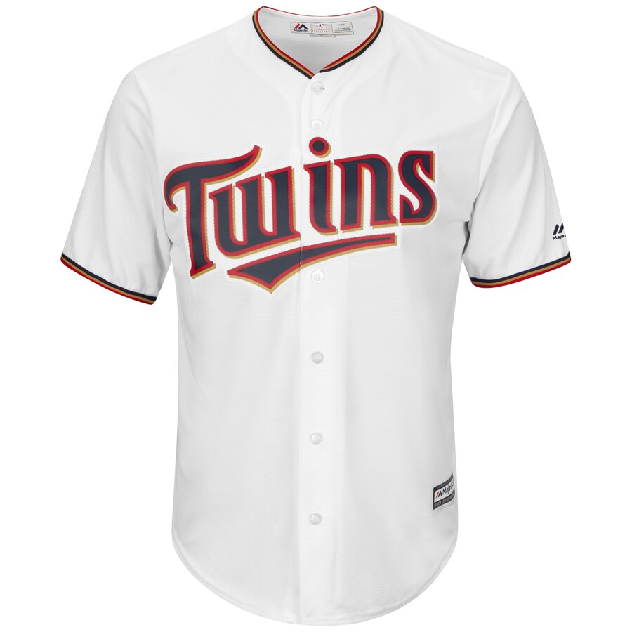 Alternative view of Eddie Rosario Minnesota Twins Majestic Alternate Cool Base Replica Player Baseball Jersey - White