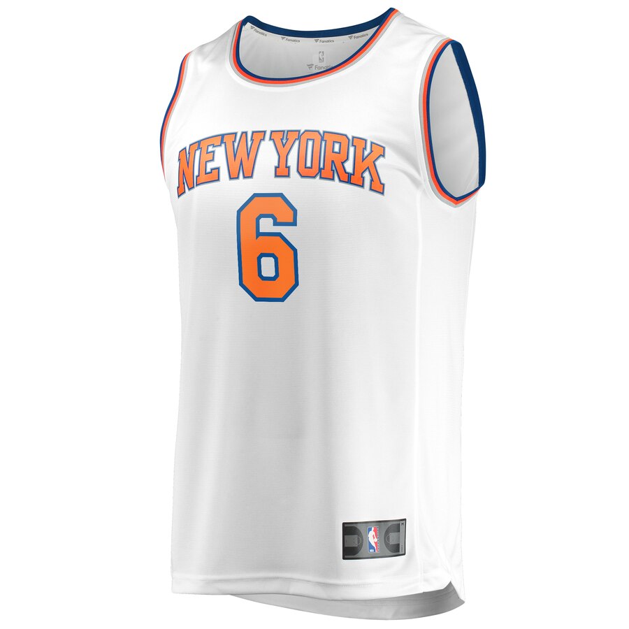 Alternative view of Elfrid Payton New York Knicks Fanatics Branded Youth Fast Break Replica Player Basketball Jersey - Association Edition - White