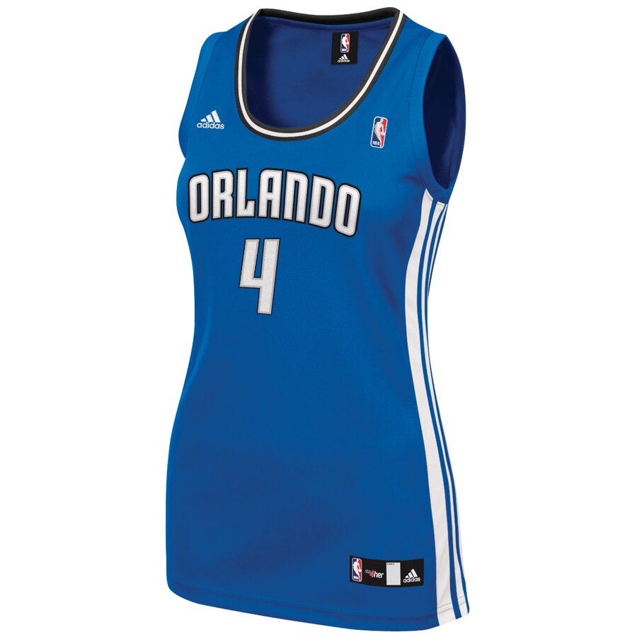 Alternative view of Elfrid Payton Orlando Magic Adidas Women's Road Replica Basketball Jersey - Blue