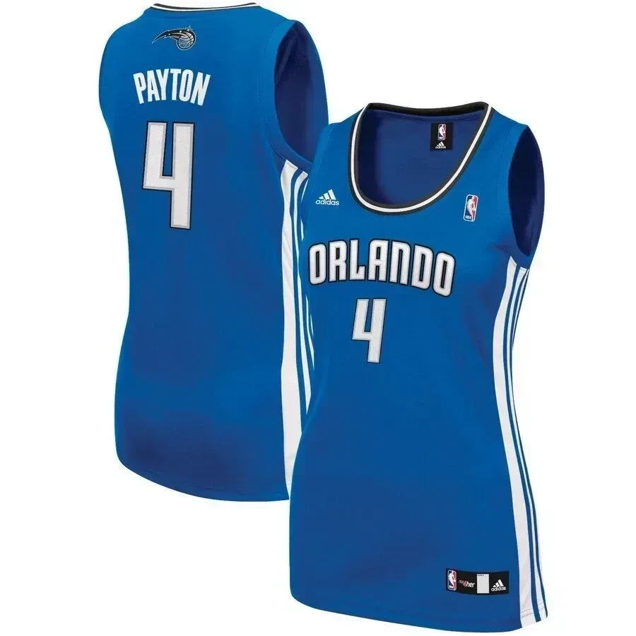 Elfrid Payton Orlando Magic Women's Road Basketball Jersey - Blue - JS671 