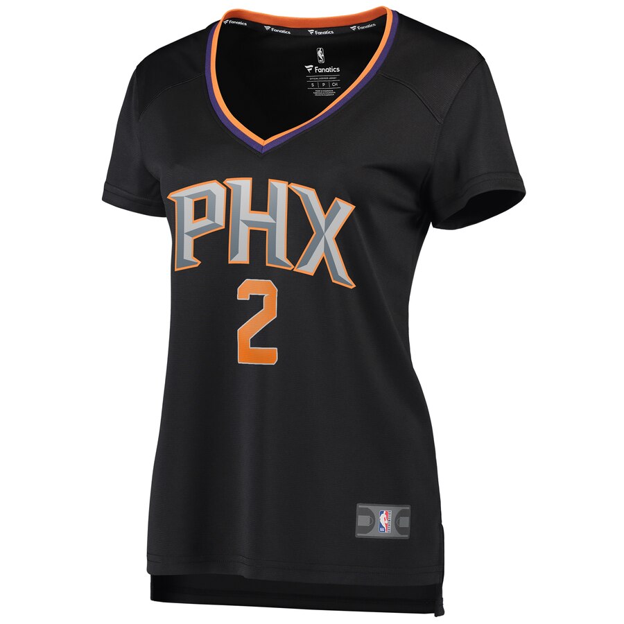 Alternative view of Elie Okobo Phoenix Suns Fanatics Branded Women's Fast Break Player Replica Jersey - Statement Edition - Black
