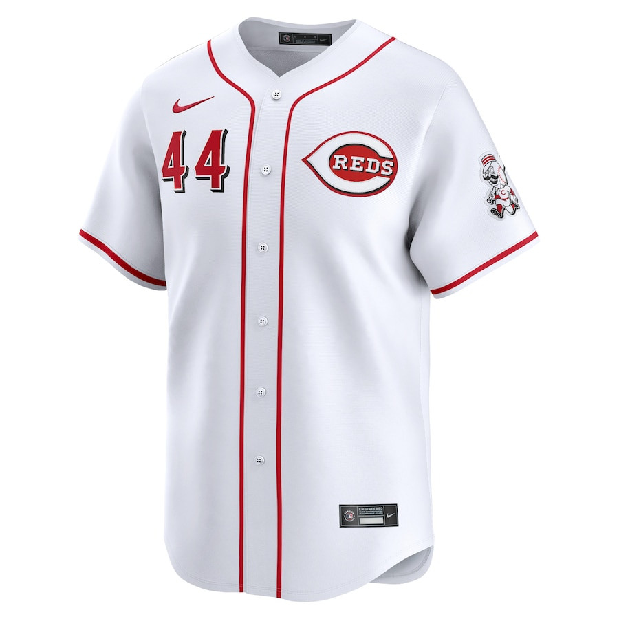 Alternative view of Elly De La Cruz 44 Cincinnati Reds Home Limited Player Men Baseball Jersey - White