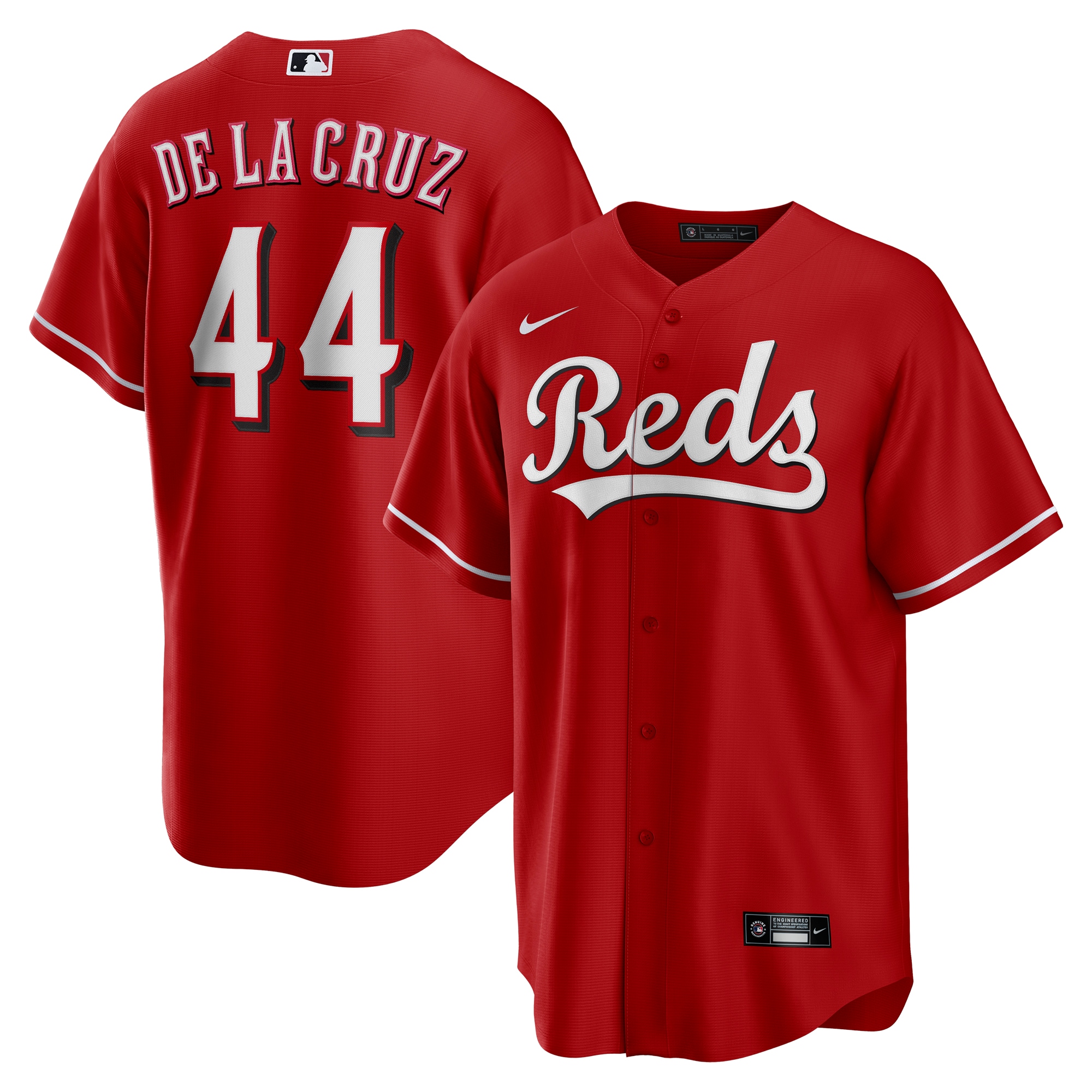 Elly De La Cruz Cincinnati Reds Alternate Replica Baseball Jersey - Red
