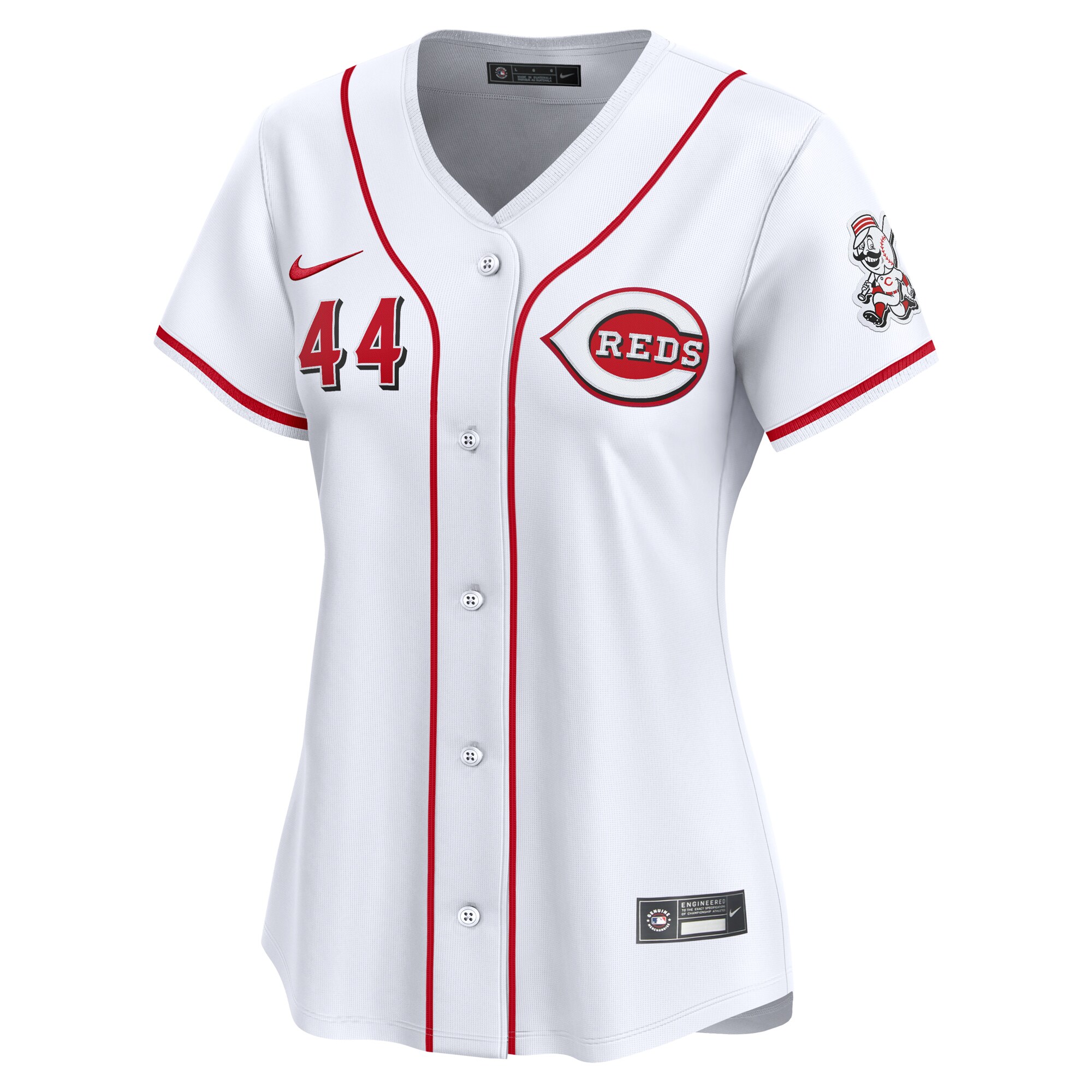 Alternative view of Elly De La Cruz Cincinnati Reds Women's Home Limited Player Baseball JerseyÃƒâ€šÃ‚Â ÃƒÂ¢Ã¢â€šÂ¬Ã¢â‚¬Å“ White