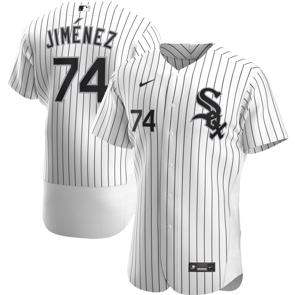 Eloy Jimenez Chicago White Sox Home 2020 Player Jersey - White Color