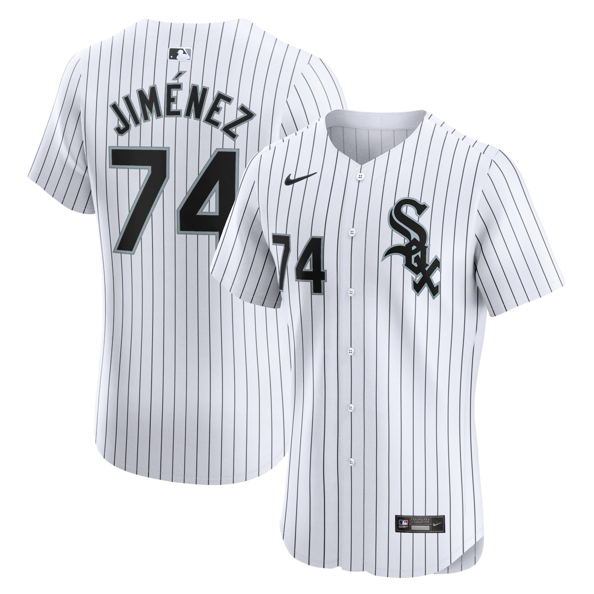 Eloy Jimenez Chicago White Sox Home Elite Player Jersey - White