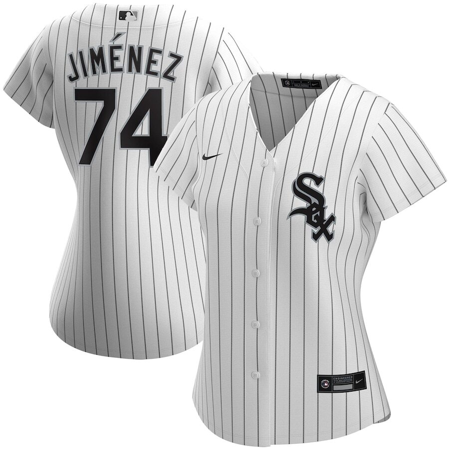 Eloy Jimenez Chicago White Sox Women's Home 2020 Replica Player Jersey - White