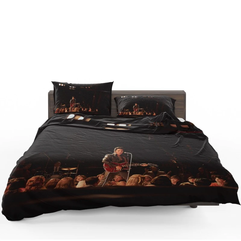 Elvis Movie Austin Butler Stage Scene Bedding Set - Custom Bedding Set