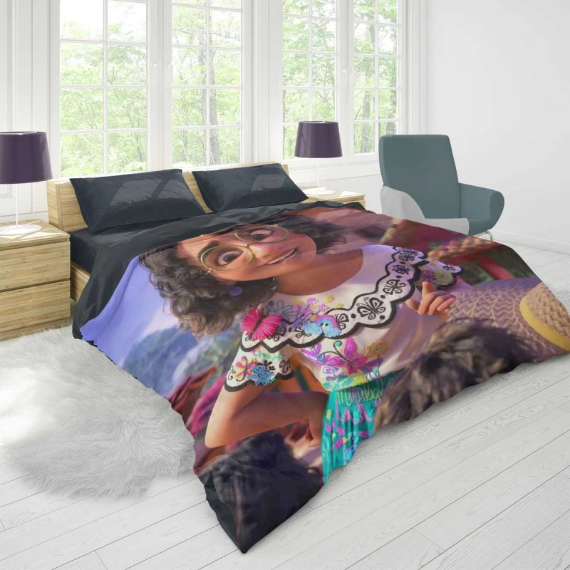 Alternative view of Encanto Movie Mirabel Madrigal Disney Duvet Cover - Custom Bedding Set